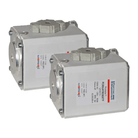 Ferraz Shawmut General Industrial Fuses Mersen PC93UK15C500TF Protistor High-Speed Fuse, 500A 1500VAC, Size 93 gK, Square Body Flush End with Striker (E076364)