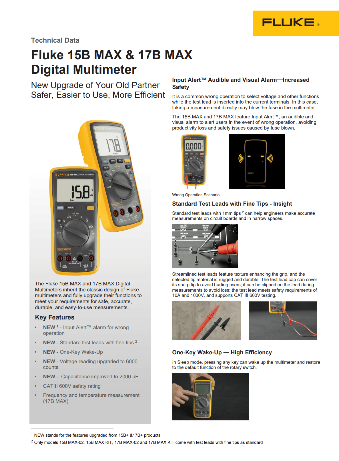 Fluke Fluke 15B MAX-01 Digital Multimeter