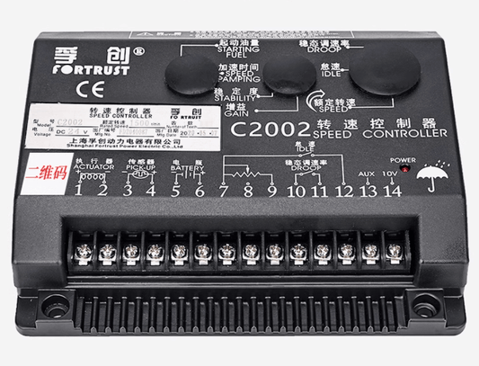 Fortrust speed control board C2002 speed control board new Floatron diesel generator set accessories electronic speed controller intelligent governor