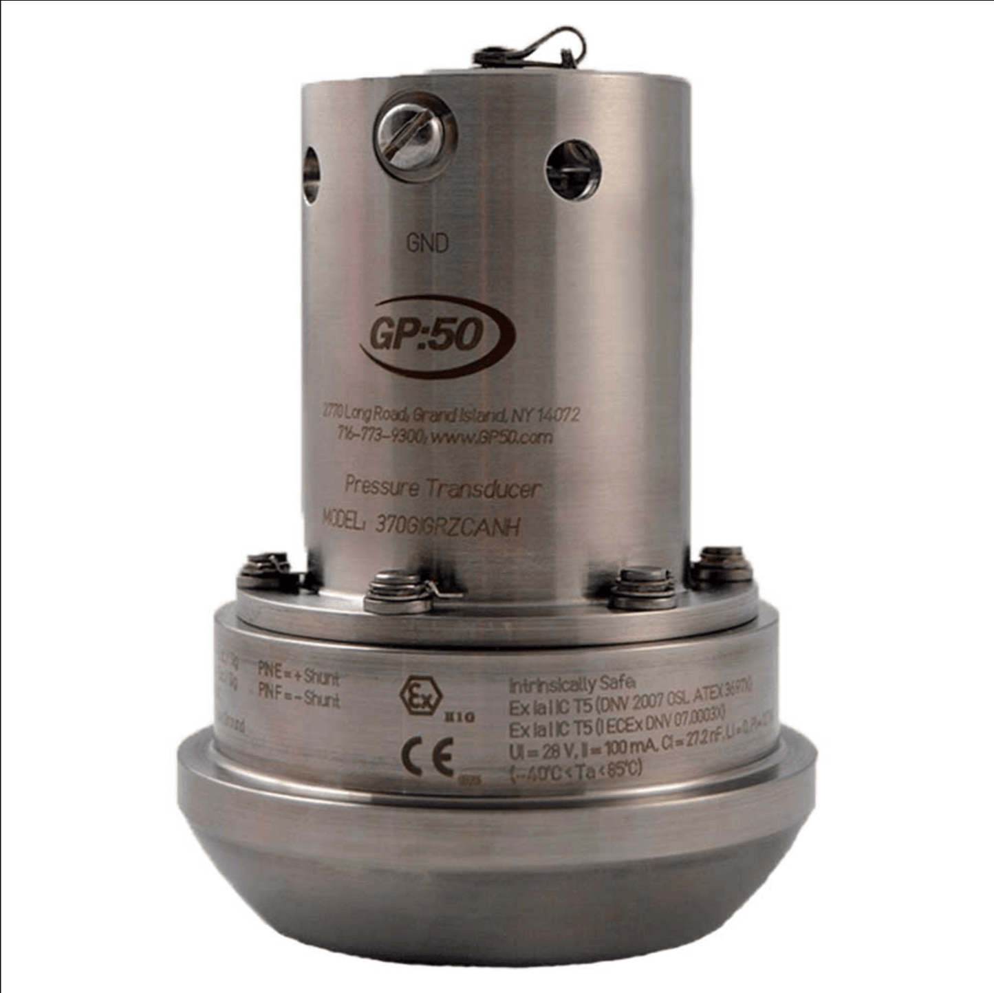 GP:50 GP:50 370AI-C-SB-A37.50 WECO® Hammer Union Pressure Transmitter