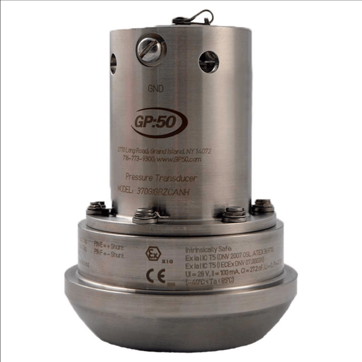 GP:50 GP:50 370AI-C-SB-A37.50 WECO® Hammer Union Pressure Transmitter