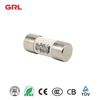 GRL R017 10A 40pcs GRL fuse fusible link R017 10A 500VAC fuse link 22*58 fuse holder