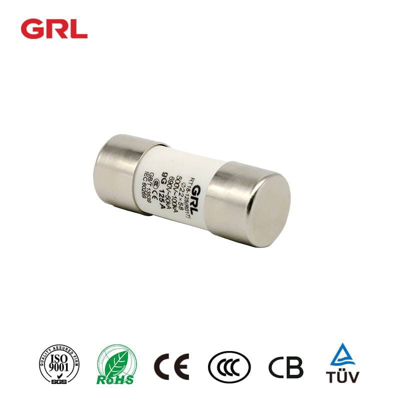 GRL R017 50A 40pcs GRL fuse fusible link R017 50A 500VAC fuse link 22*58 fuse holder