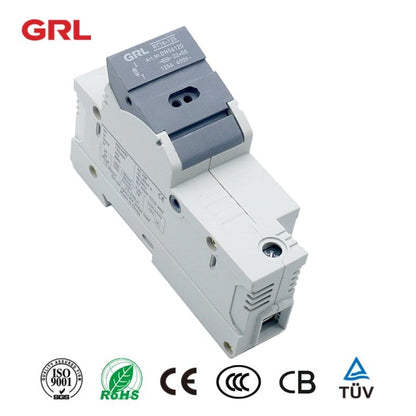 GRL RT18-125 20pcs GRL RT18-125 fuse size 22*58 din rail mount fuse holder
