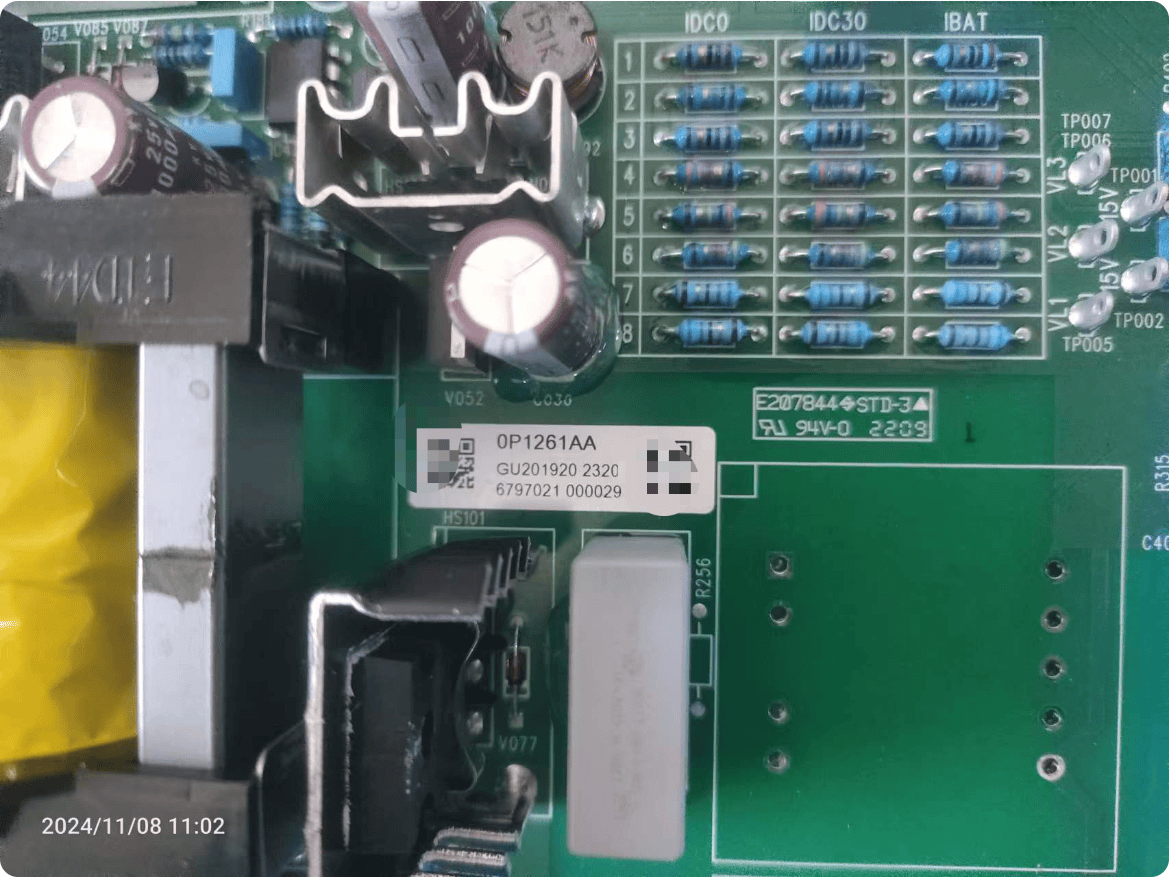 Gutor GUTOR UPS Circuit Board 0P1261AA, Original Equipment Manufacturer