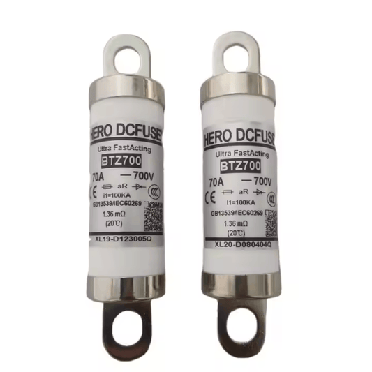 HERO DCFUSE Electrical Fuses HERO DCFUSE BTZ700 50A 700V Fuses (5 Pieces)