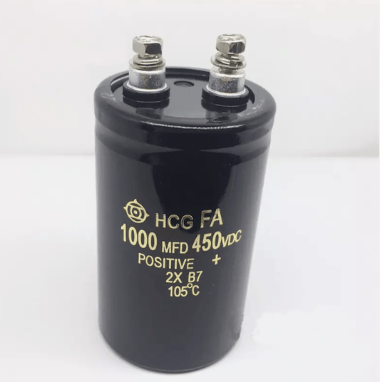 Hicon HCG FA 1000MFD 1000UF 450V 50*80MM 450VDC Capacitor  (12 Pieces)