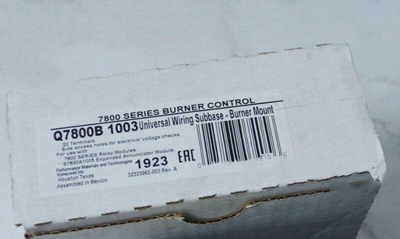 Honeywell Honeywell Q7800B1003 Controller base