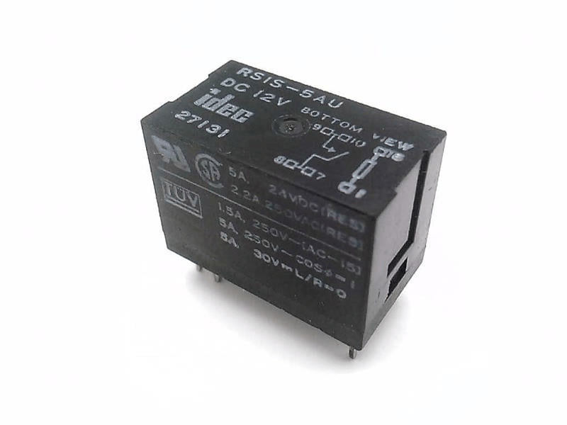 IDEC Relay Idec relay RSIS-5AU DC 12V (5 Pieces)