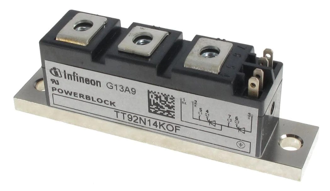 Infineon TT92N14KOF IGBT Thyristor Module (2Pieces) – Apexon Solutions LLC
