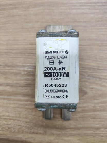 Jean Muller Jean Muller R5045223 1000V 200A  Fuses （4Pieces)