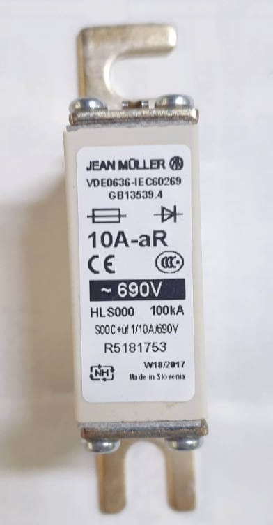 Jean Muller Jean Muller R5181753 690V 100kA Fuses （4Pieces)