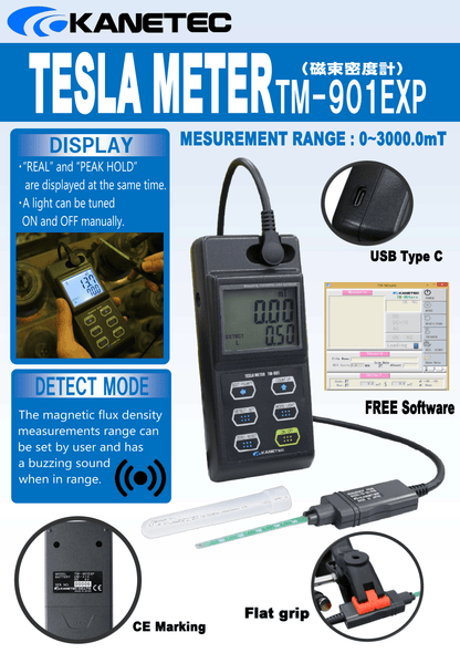 KANETEC KANETEC TM-901EXP magnetic meter