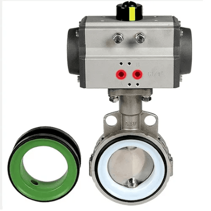 Keystone Valve Keystone F990 DN50 Pneumatic butterfly valve