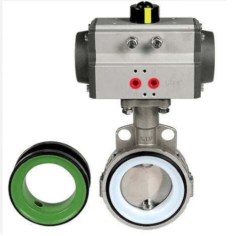 Keystone Valve Keystone F990 DN50 Pneumatic butterfly valve