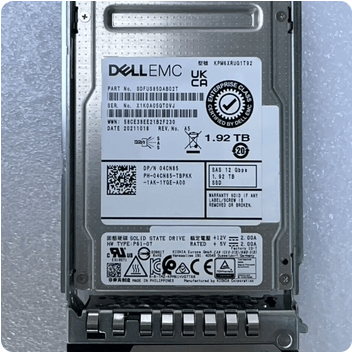 KIOXIA Dell 1.92TB SAS 12Gb/s 2.5-inch Read Intensive TLC Enterprise SSD (DP/N: 4CN85) - Kioxia PM6 Series (KPM6XRUG1T92)