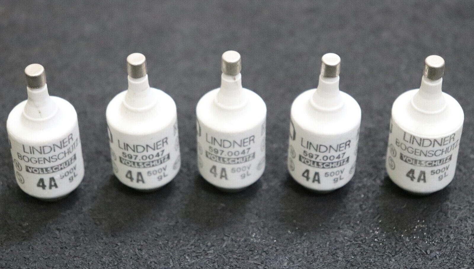 LINDNER 4A 5pcs LINDNER DIAZED Type Fuse Link DII 4A 500V gG/gL 597.0047 Fuses