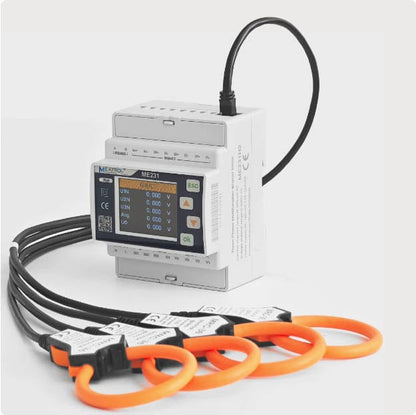 Meatrol Coil Pq Smart Energy Meter Meatrol Me231 DIN Rail Rogowski Coil Pq Smart Energy Meter (2 Pieces)