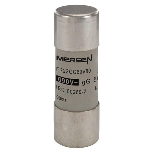 Mersen FR22GG69V80 10pcs Mersen Q217180 - FR22GG69V80 Fuses