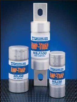 Mersen HSJ55 5pcs Mersen HSJ55 55A 600Vac 500Vdc Fuses (5 Pieces)