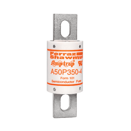 Mersen Industrial Fuses Mersen Amp-Trap® A50P A50P350-4 High-Speed Blade Fuse, 350A 500VAC / 450VDC — Pack of 10