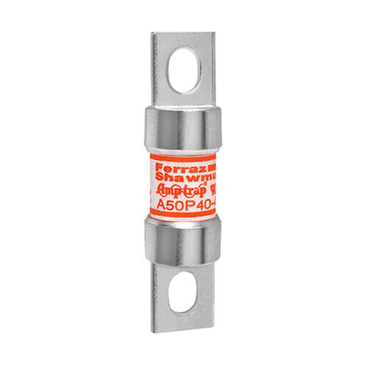 Mersen Industrial Fuses Mersen Amp-Trap® A50P A50P40-4 High-Speed Blade Fuse, 40A 500VAC / 450VDC — Pack of 10