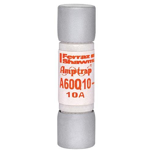 Mersen Mersen Amp-Trap A60Q10-2 Fuse, 10A 600VAC/600VDC, Class J, Fast-Acting, Pack of 10