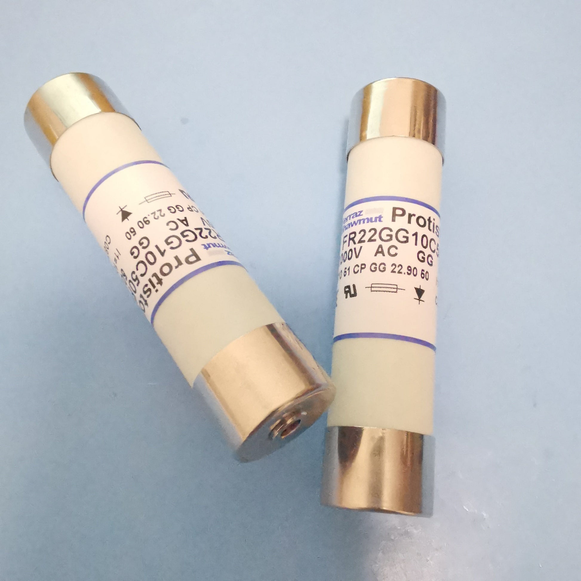 Mersen Mersen FR22GG10C50P 1051 CP GG 22.90 50 1000VAC GG 50A C087770 Fuses (10 Pieces）