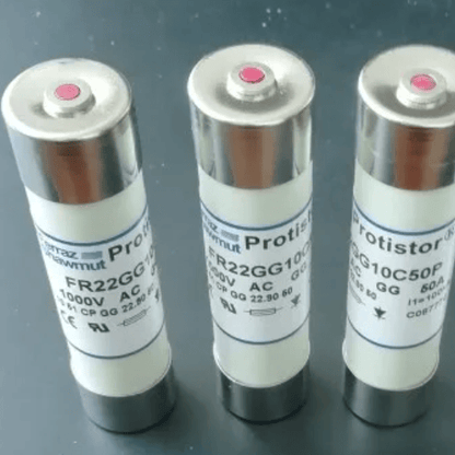 Gg 22 Mersen FR22GG10C50P / C087770 gG Series Cylindrical Fuse, 50A, 1000V A ...