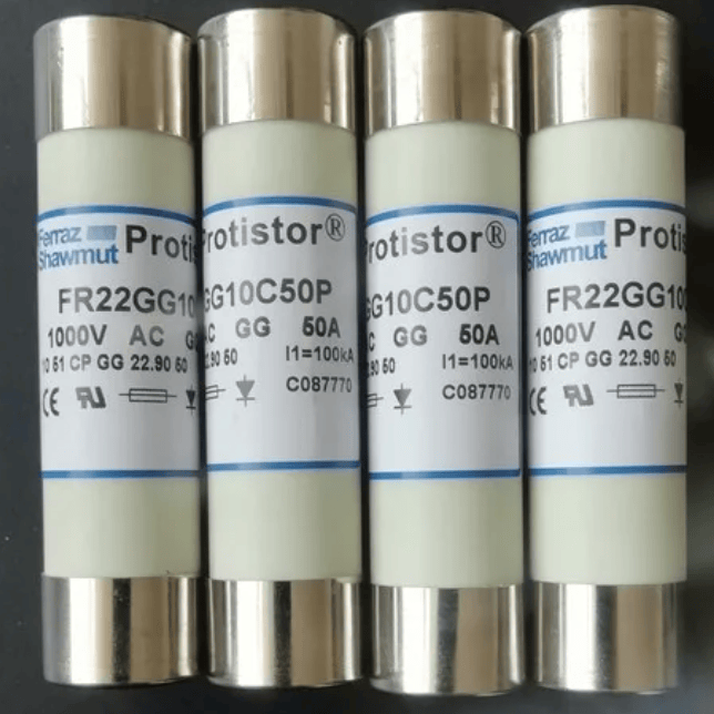 Mersen Mersen FR22GG10C50P 1051 CP GG 22.90 50 1000VAC GG 50A C087770 Fuses (10 Pieces）