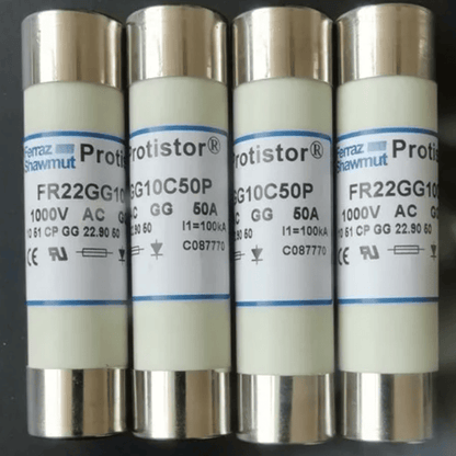 Mersen Mersen FR22GG10C50P 1051 CP GG 22.90 50 1000VAC GG 50A C087770 Fuses (10 Pieces）