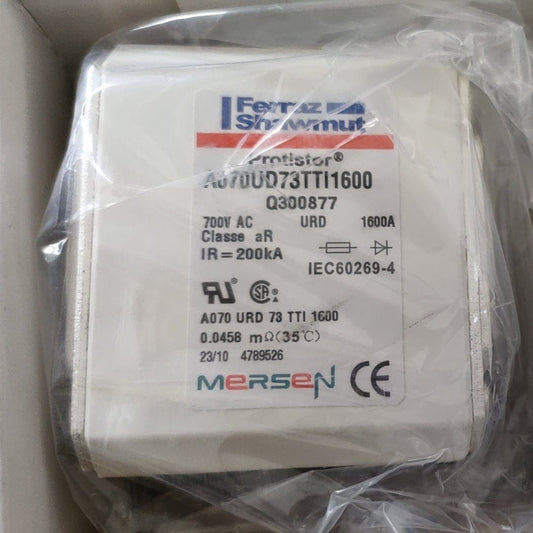 Mersen Mersen Q300877 - A070UD73TTI1600 1600A Fuses (3Pieces)