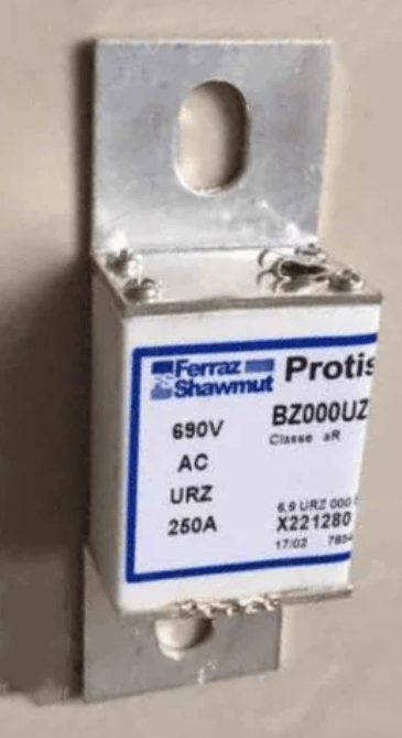 Mersen X221280 5pcs Mersen BZ000UZ69V250 690VAC URZ 250A 6,9 URZ 000 BS88Z/250 X221280  Fuses