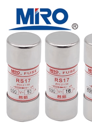 MRO MRO RS17 16A 690V 22.2*58 aR Fuses (10 Pieces)
