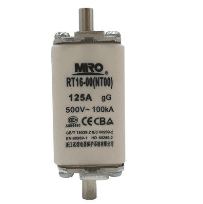 MIRO RT16-00 NT00 aR Semiconductor Protection Fuse, 50A, 500V – Apexon ...