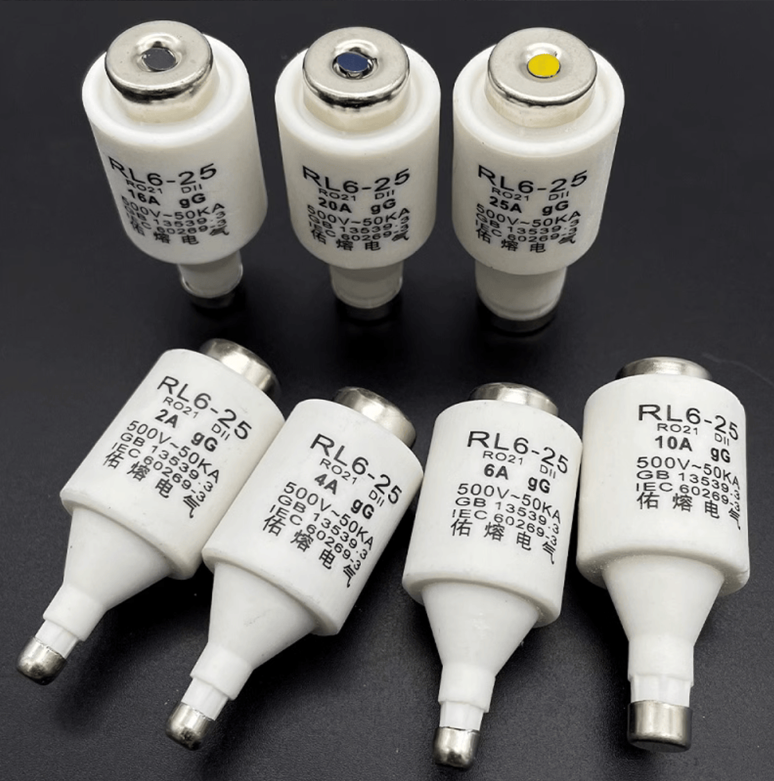MIRO FB22 RL6-63 63A 500V ( RO22 DIII ) Fuses – Apexon Solutions LLC