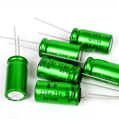 Nichicon Aluminum Electrolytic Capacitors Nichicon UES1E4R7MDM Muse ES Series Audio Capacitor, 4.7uF 25V, Bi-Polar Radial Leaded - Pack of 20