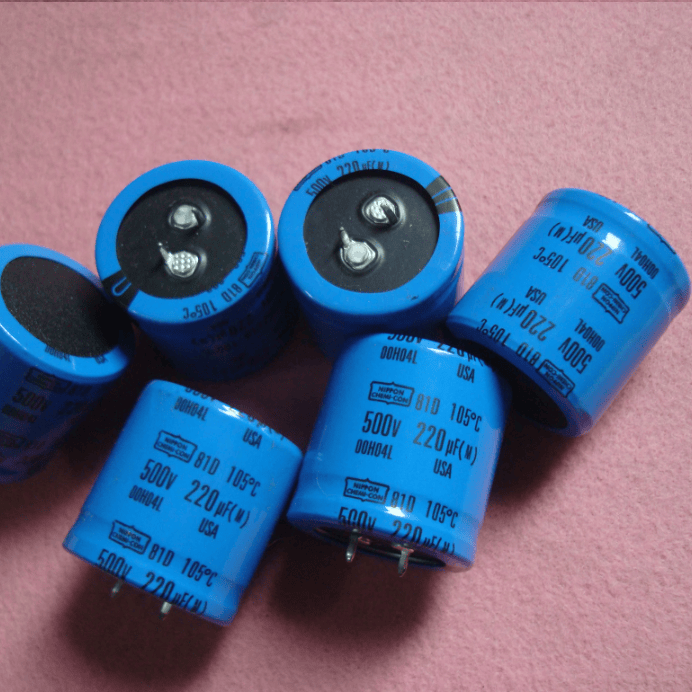 Nippon NIPPON 81D 500V 220UF 105℃ Capacitor (24Pieces)