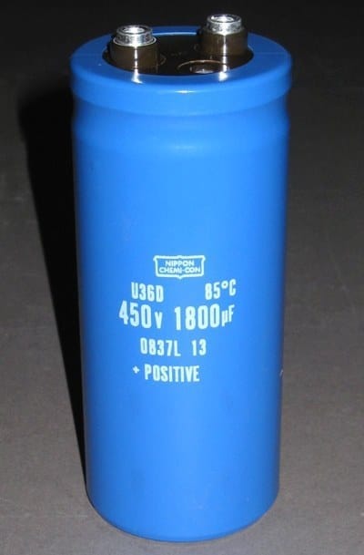 Nippon NIPPON U36D 450V 2200UF 85℃ Capacitor (12Pieces)