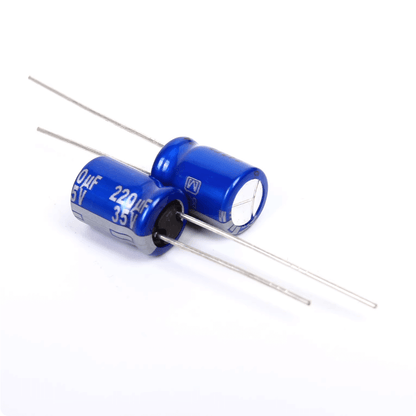 Panasonic Aluminum Electrolytic Capacitors Panasonic ECA1VHG221 NHG Series Capacitor, 220uF 35V, Radial Through-Hole, 8x11.5mm - Pack of 20