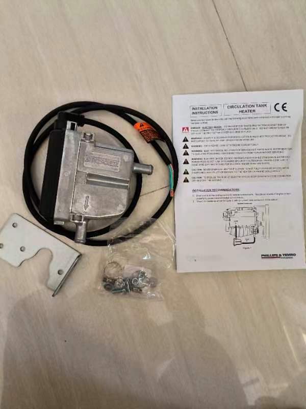 Phillips & Temro Engine Heaters Phillips & Temro ZeroStart 0333-0690 Circulation Engine Coolant Heater, 1500W 120V, 5/8" Hose, Thermostatic