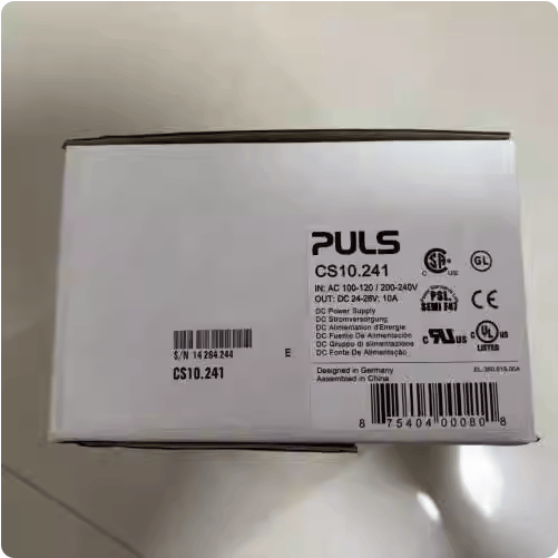 PULS PULS CS10.241 DIN Rail Power Supply Unit, 1-Phase 24V DC 10A, AC/DC, CUBA Series, 50-60Hz, 100-240V AC, 110-150V DC