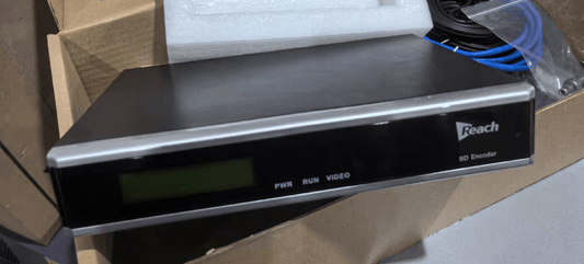 Reach Reach ENC110 SD H.264 HP Video Encoder, 128Kbps-10Mbps Bandwidth Control, RTSP/TS IP Streaming, Low Latency