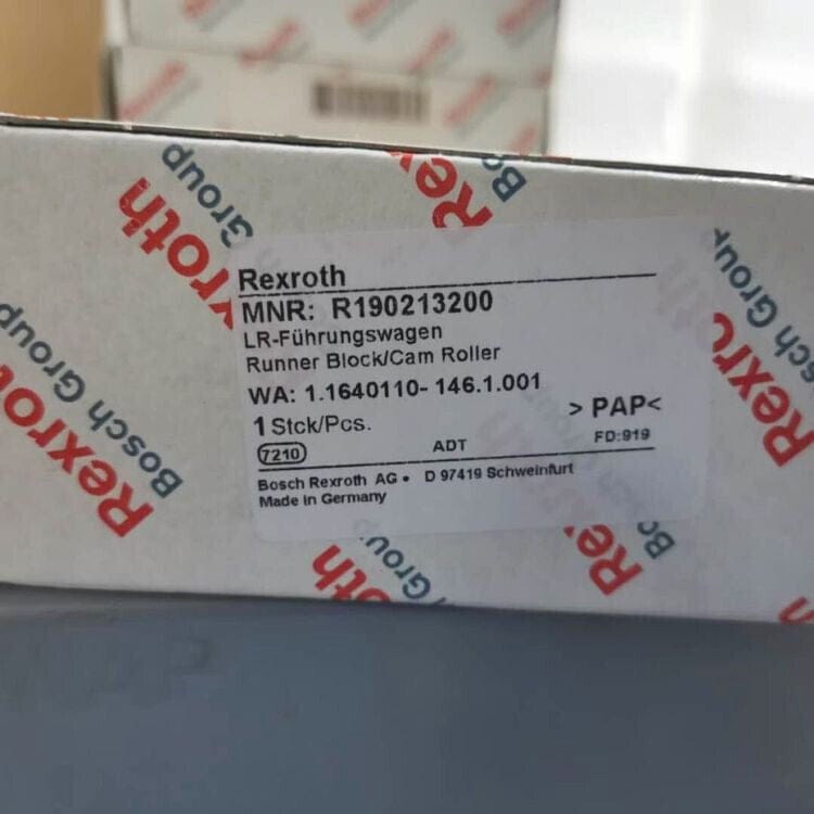 Rexroth Rexroth R190213200 RUNNER BLOCK BALL BEARING