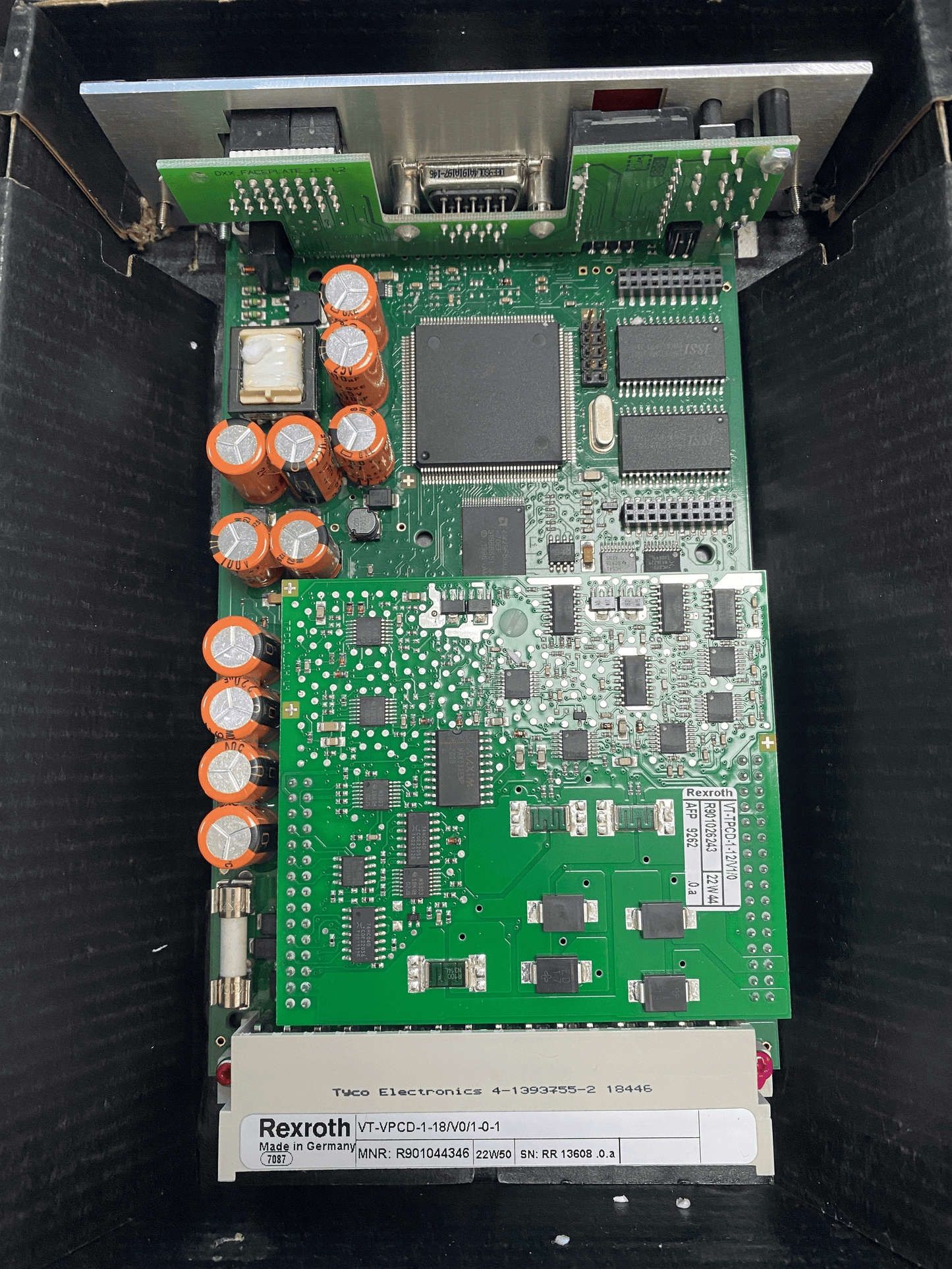 Rexroth Rexroth R901044346 VT-VPCD-1-18/V0/1-0-1 Amplifier, 1-Ch. Proportional Valve Power Unit, Card Type – Pack of 1