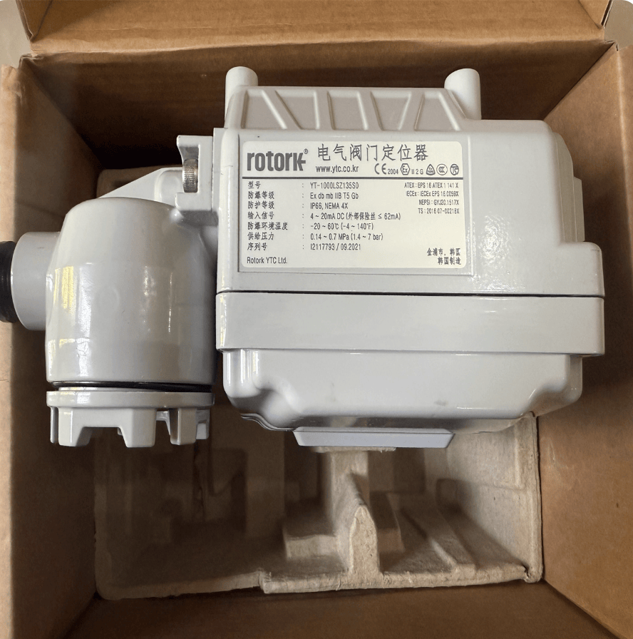 Rotork YT-1000RDN532S00 Electro-Pneumatic Valve Positioner, Rotary, Si ...