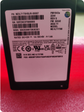 SAMSUNG Samsung PM1643a 1.92TB SAS 12Gb/s 2.5-inch Enterprise SSD