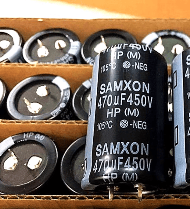Samxon 450V 470uF Electrolytic Capacitor, 35x50mm, Snap-In – Pack of 1 ...