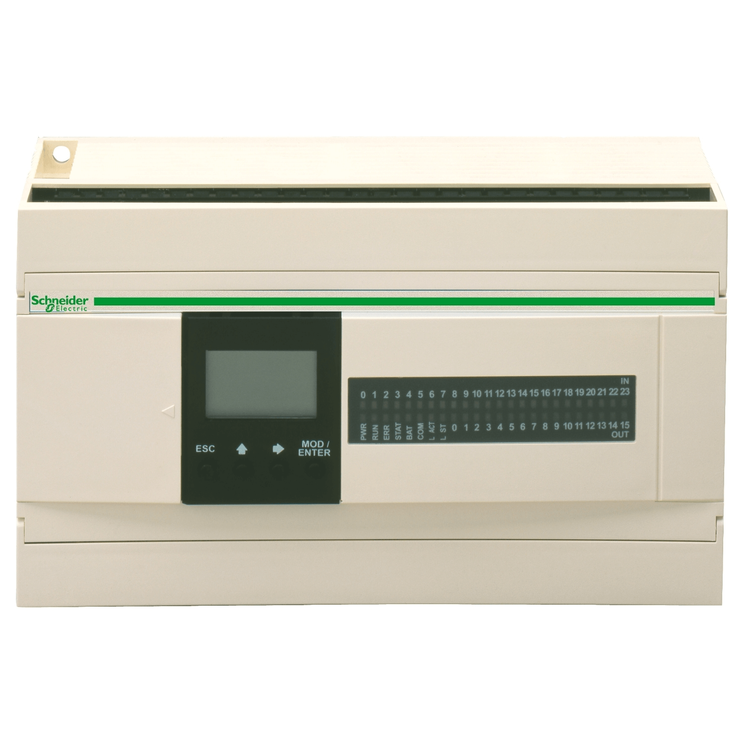 Schneider Compact base controller Schneider Electric TWDLCAE40DRF Twido Compact PLC Base — 100–240 VAC Supply, 24 Digital Inputs (24 VDC), 16 Relay Outputs - Compact Controller