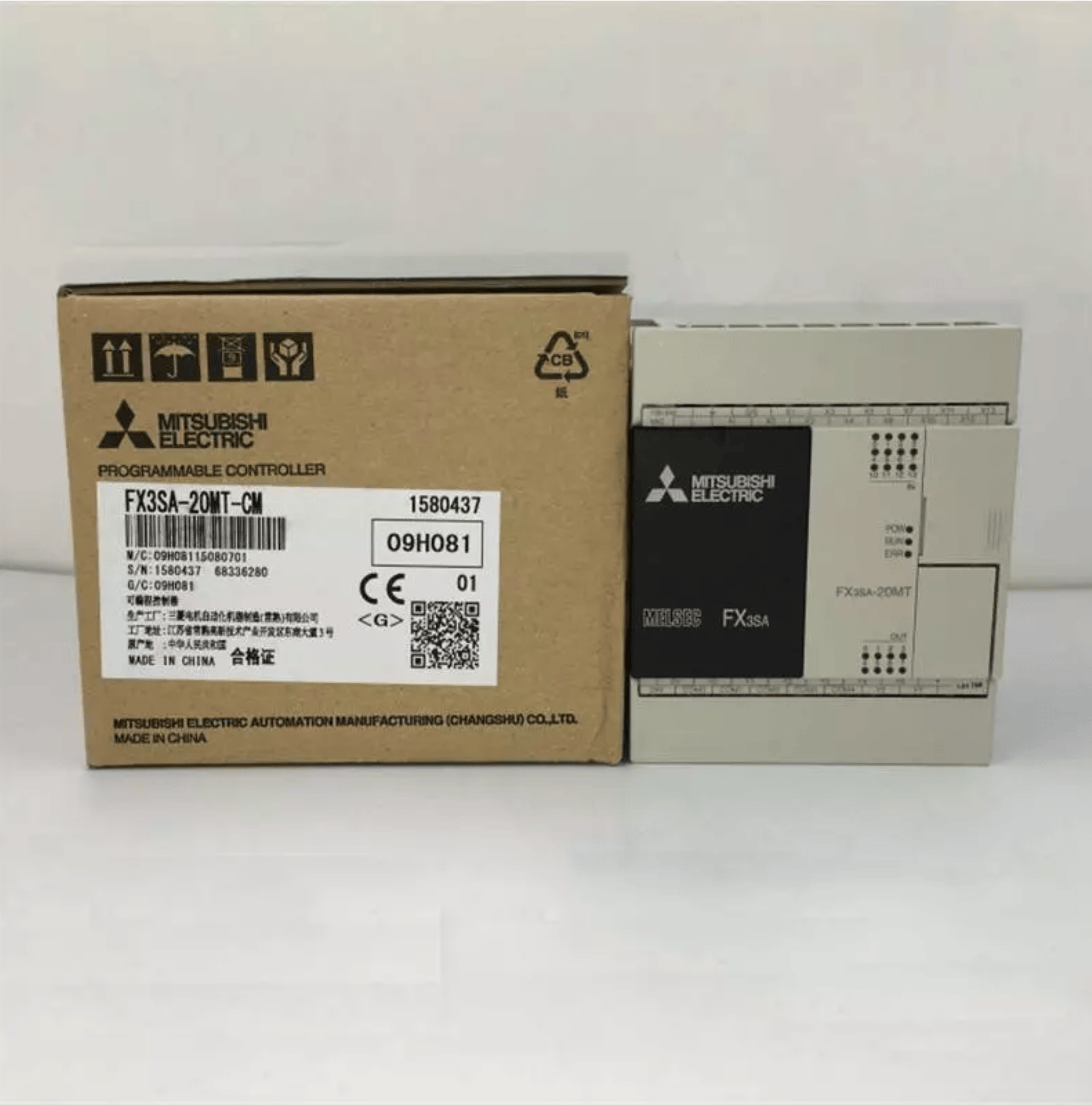 Schneider Mitsubishi FX3SA-20MT-CM PLC